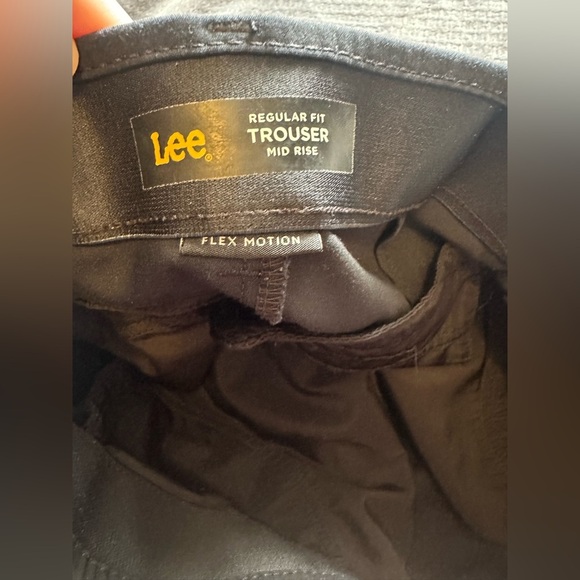 Women’s LEE Regular Fit Trouser Dress Pants Size 6M - Picture 6 of 7